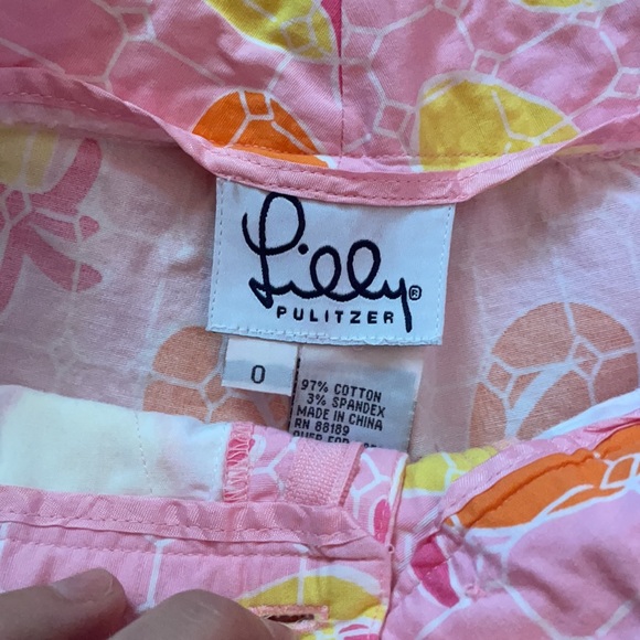 Lilly Pulitzer Pineapple Capri - 0 - Picture 4 of 4